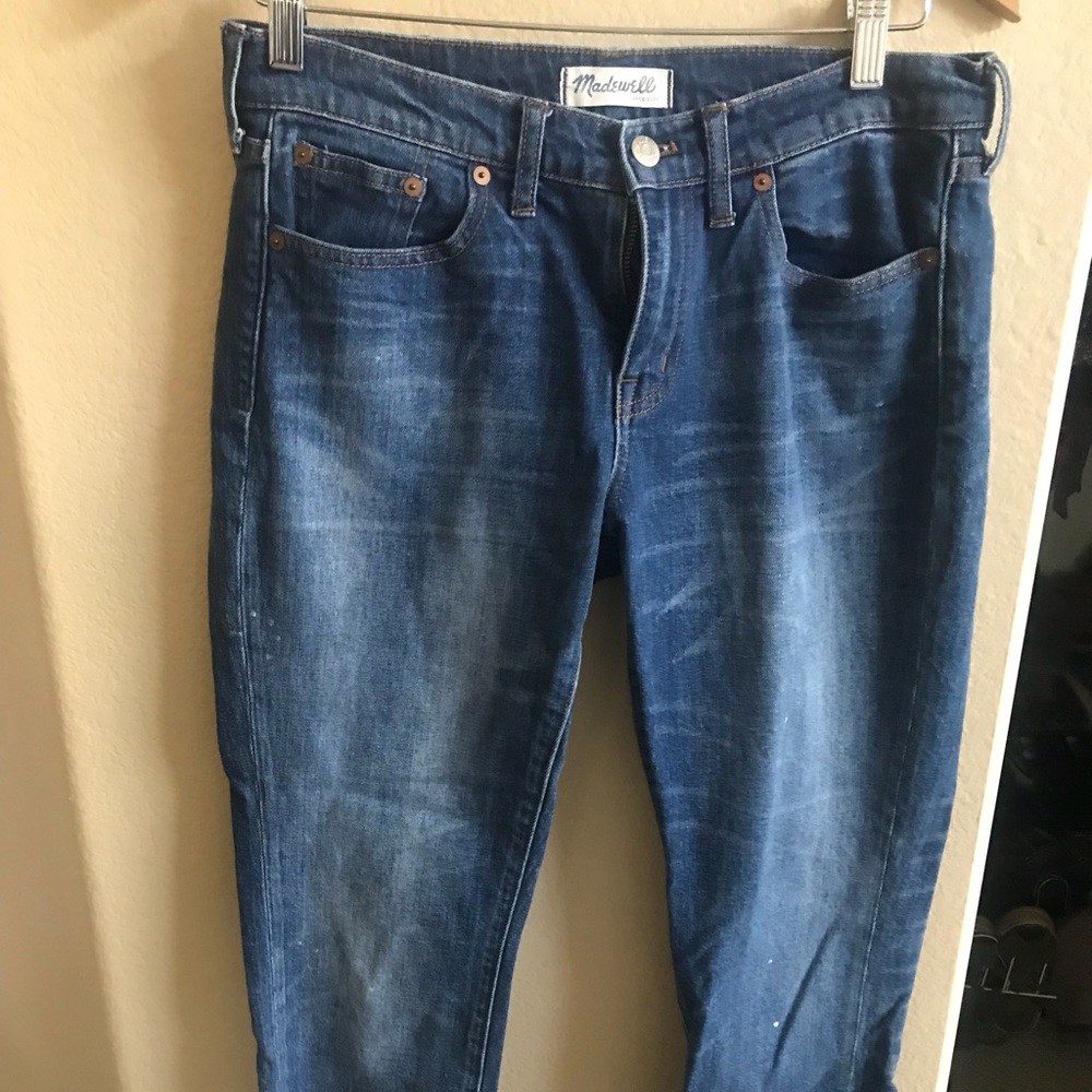 Madewell slim boy jean size 27